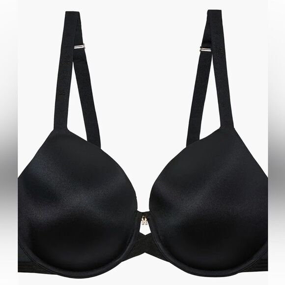 Savage X Fenty Core Microfiber T-Shirt Bra 38DD Black Caviar - Picture 5 of 6